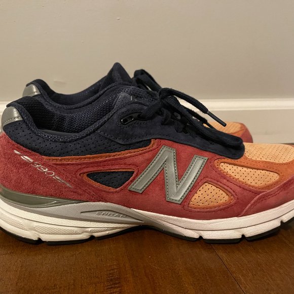 New Balance 990V4 Copper Rose Pigment M990CP4 Made in USA Shoes - Men's 11.5D - Picture 2 of 8